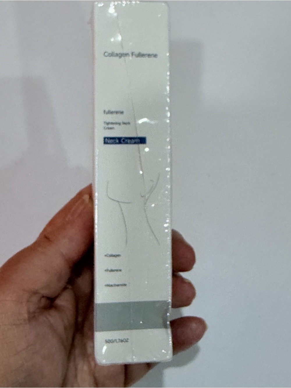 Collagen Fullerene Neck Cream - White